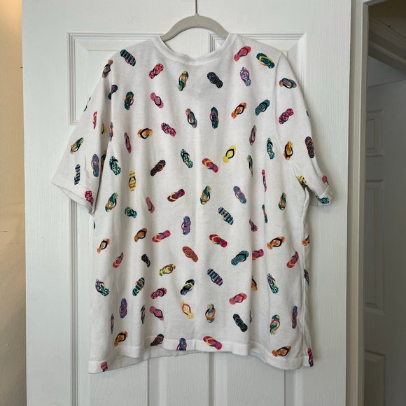 CJ Banks Short Sleeve Cardigan - Picture 4 of 4